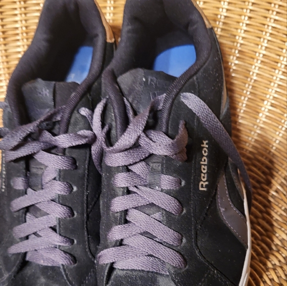 Reebok Royal Complete Men's Lifestyle Shoes Black Sz 9 corkback like new - Picture 6 of 11